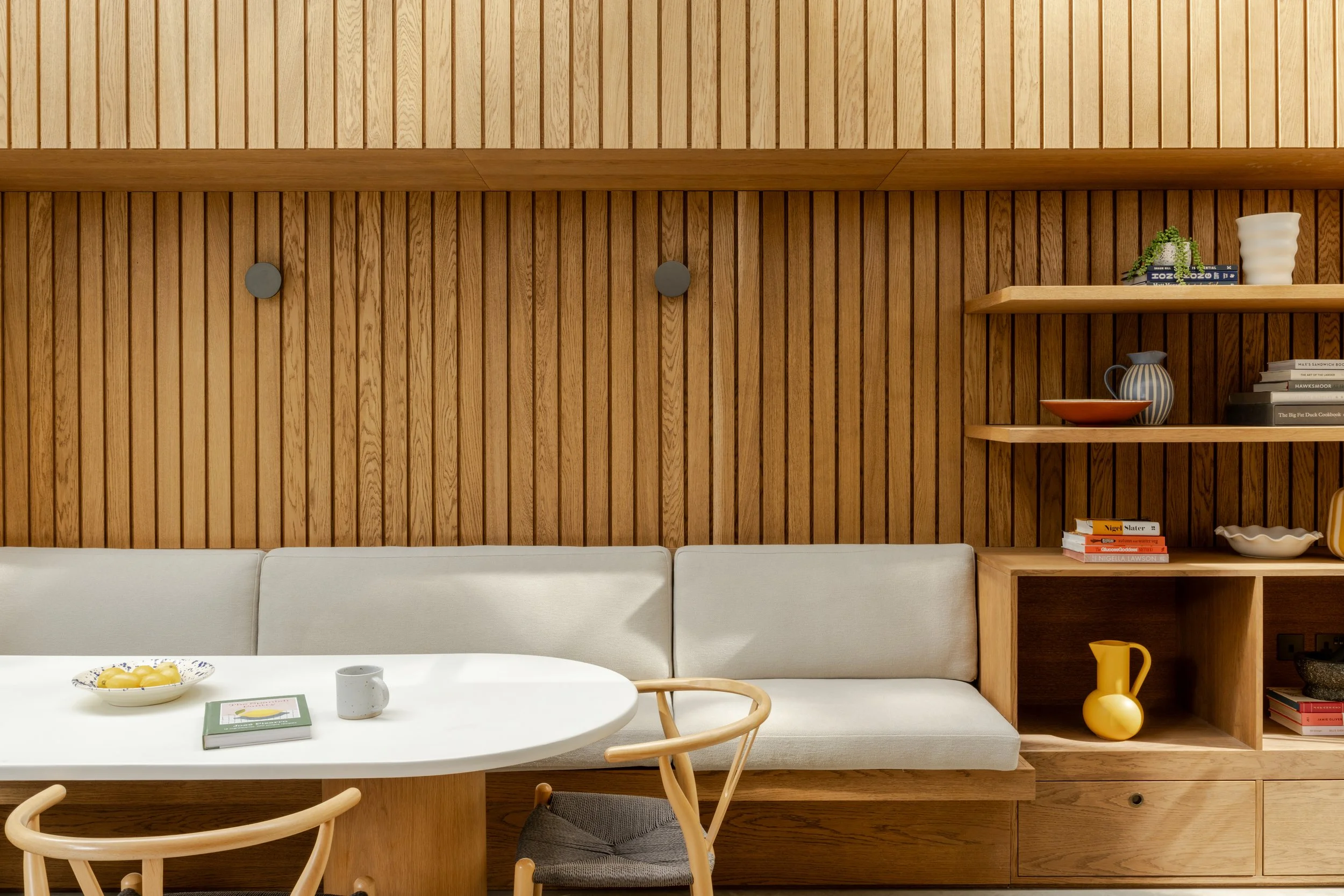 Bespoke banquette and joinery