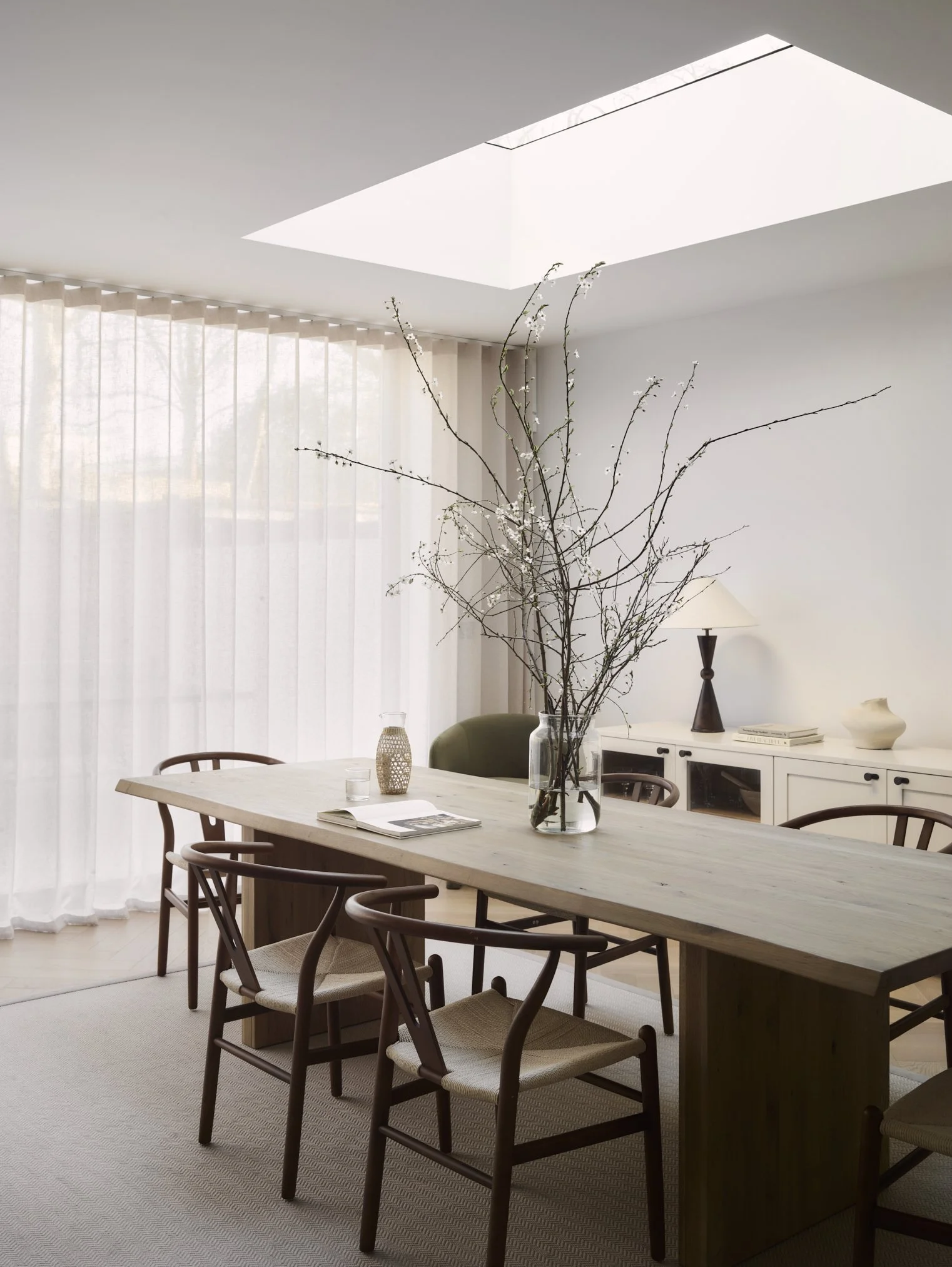 Large open plan kitchen design in Abbeville Village, Wandsworth
