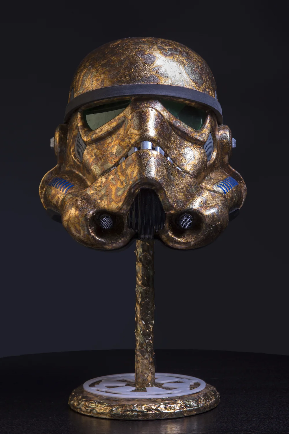 "TK-420" Stormtrooper Helmet Sculpture by Chris Blake Chappell