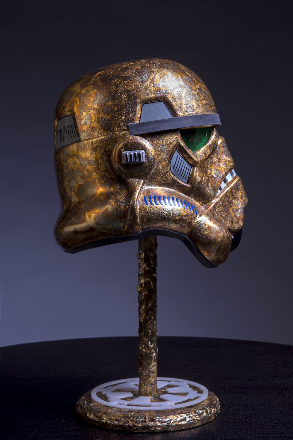 "TK-420" Stormtrooper Helmet Sculpture by Chris Blake Chappell