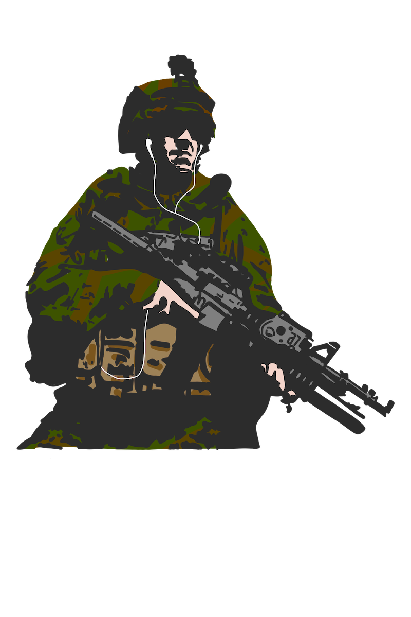 "How Long Must We Sing This Song" Painting by Chris Blake Chappell