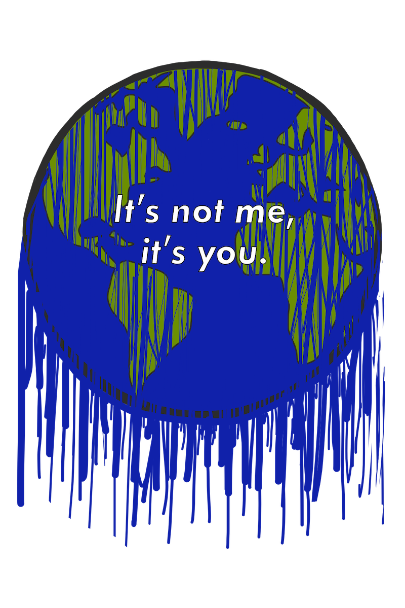 "The World Turns" Painting by Chris Blake Chappell