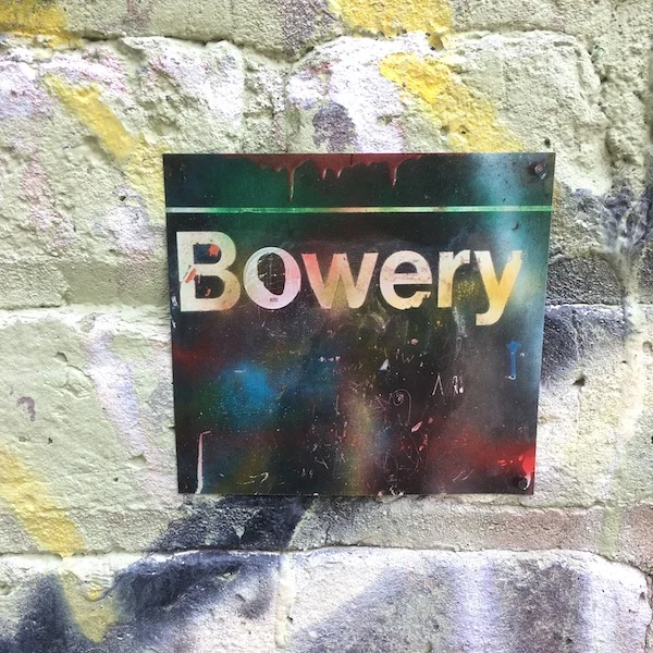 Bowery Sticker by Chris Blake Chappell