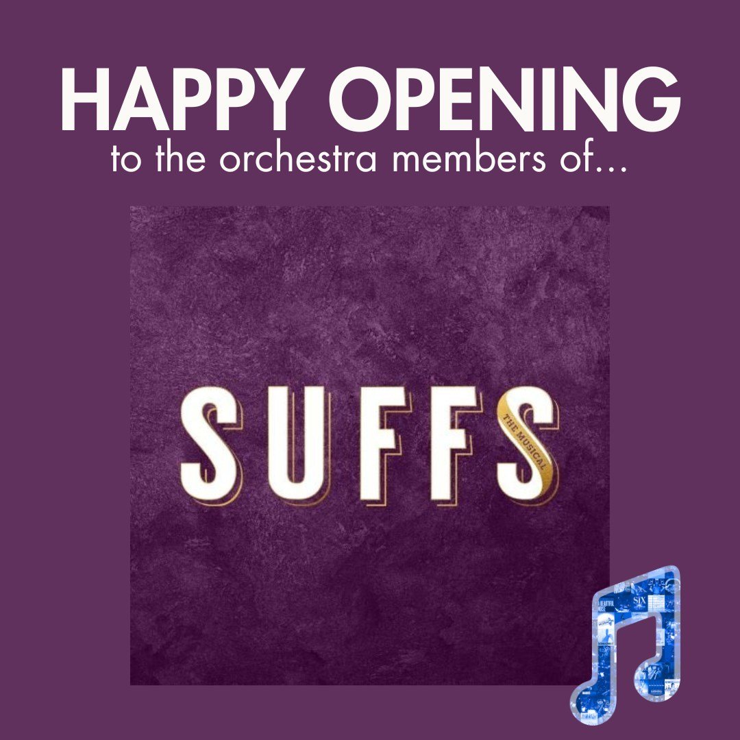 Congrats to Suffs (@suffsmusical) on their opening tonight at the Music Box Theater. Wishing the musicians, cast, crew, and company a very successful run! #BroadwayMusicians⁠
⁠
ANDREA GRODY&ndash;CONDUCTOR/KEYBOARD 2⁠
EMILY WHITAKER&ndash;KEYBOARD 1: