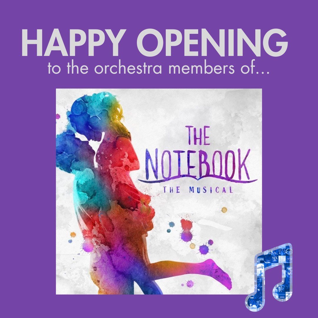 We're thrilled to offer (belated) Happy OPENING wishes to the entire cast, crew, and orchestra members of The Notebook @notebookmusical, who opened on Thursday, March 14th, at the Schoenfeld Theatre. ⁠
⁠
GEOFFREY KO&ndash;KEYBOARD/MUSIC DIRECTOR⁠
ALE