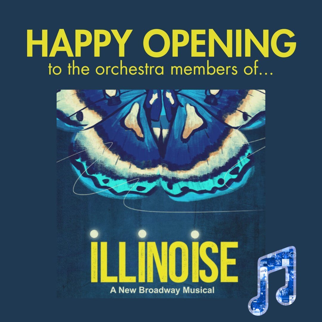 Happy Opening! Wishing the orchestra members, cast, crew, and entire company of @illinoiseonstage who are celebrating their opening night on Broadway at the St. James Theatre. #BroadwayMusicians⁠
⁠
NATHAN KOCI &ndash; CONDUCTOR/KEYBOARD/BANJO/VOCALS⁠