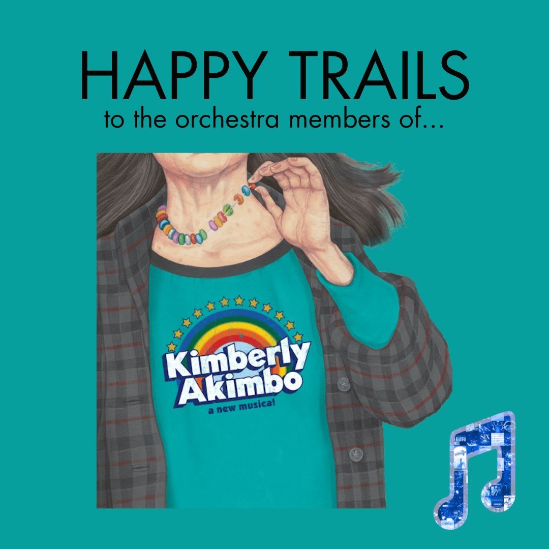 Wishing @akimbomusical&mdash;the musicians, cast, crew, and company&mdash;happy trails today on their final performance. Thank you for bringing this beautiful show to life. #BroadwayMusicians⁠
⁠
Chris Fenwick &ndash; Conductor/Keyboard 1⁠
Brian Ge &n
