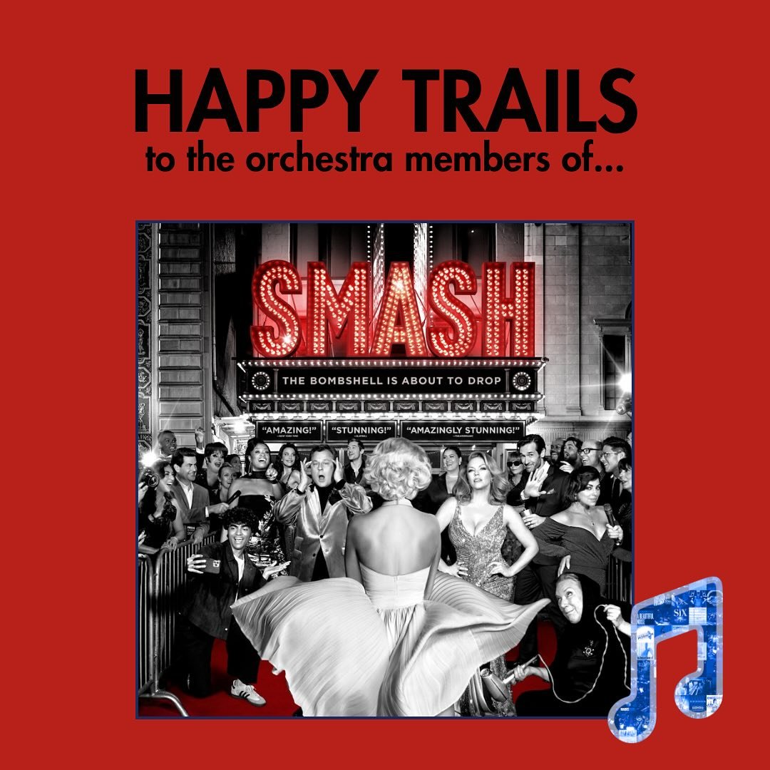Happy Closing to the orchestra, cast, and crew of Smash! @smashbway