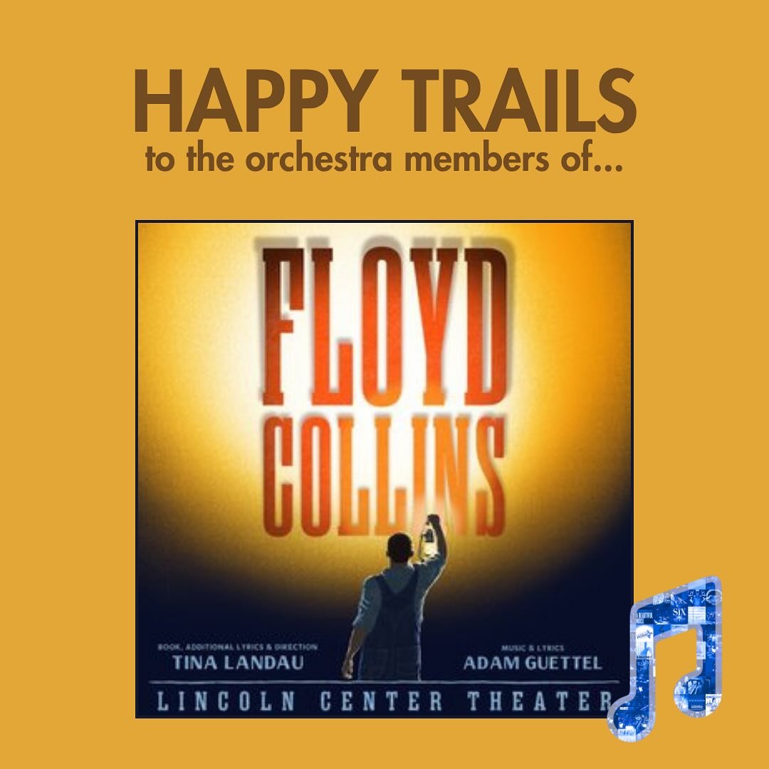 Happy Closing to the orchestra, cast, and crew of Floyd Collins!
