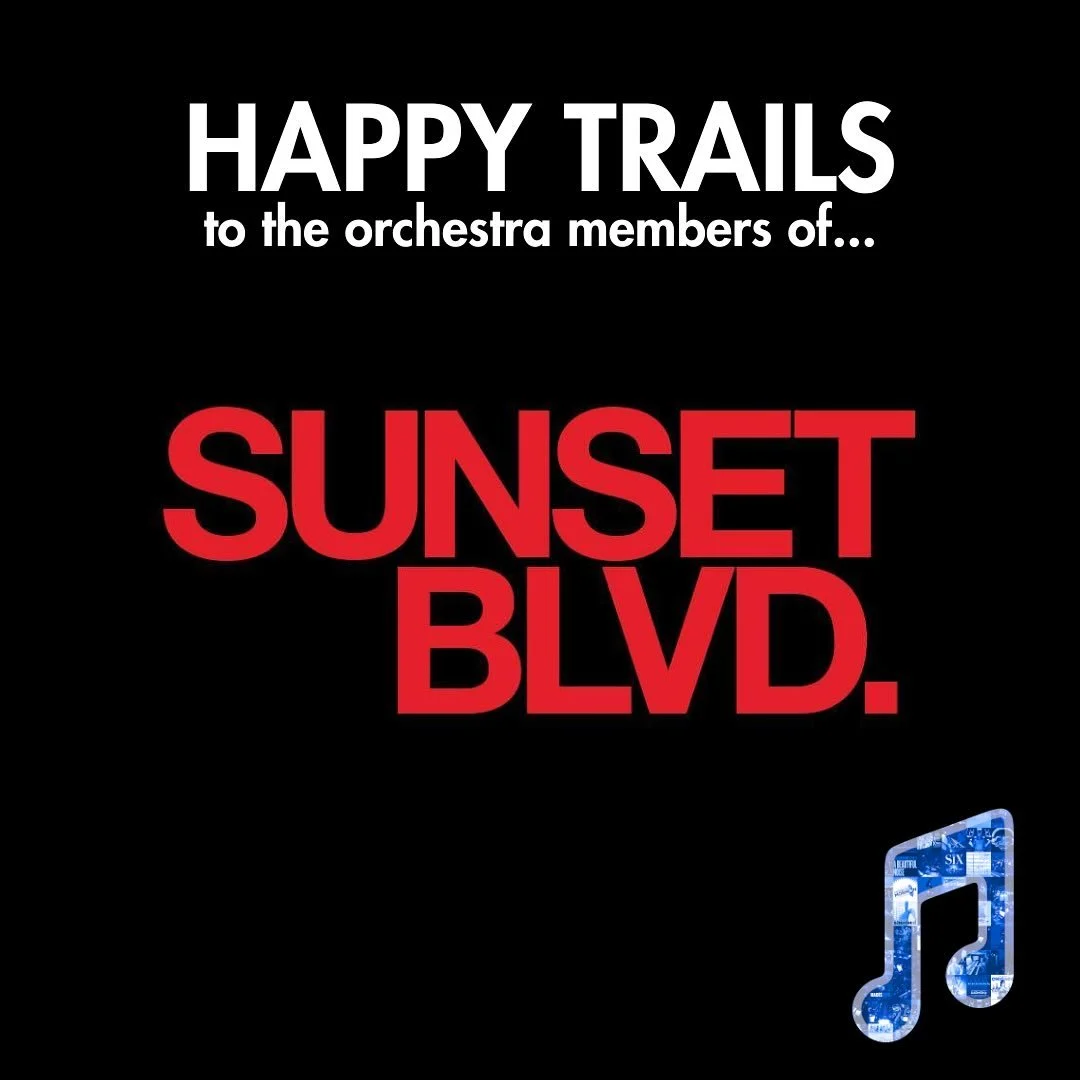 Happy closing to the orchestra, cast, and crew of Sunset Boulevard! @sunsetblvdmusical @nicolescherzinger @realtomfrancis