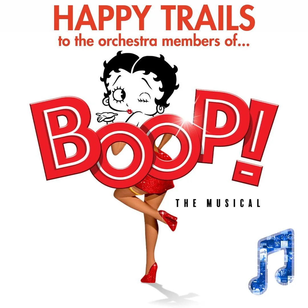Happy Closing to the orchestra, cast, and crew of Boop! @boopthemusical @boopupdates