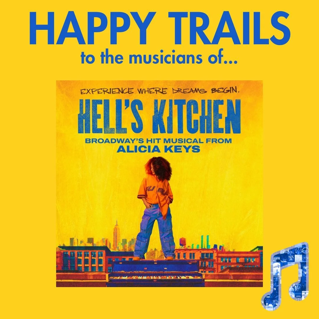 Happy Closing to the musicians, cast, and crew of Hell&rsquo;s Kitchen! @hellskitchenbway @aliciakeys