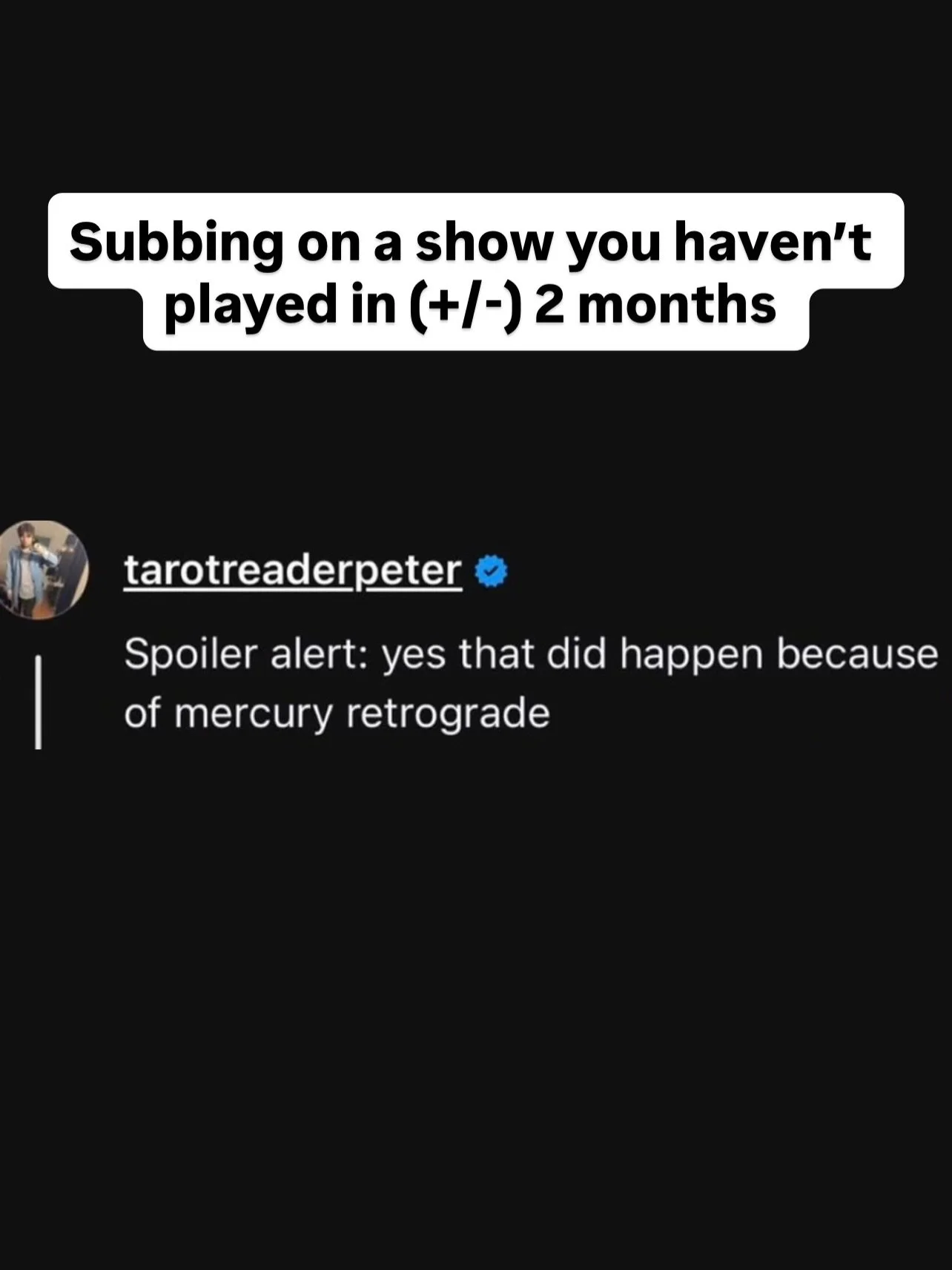 You get it 🙂&zwj;↕️ 

🫶🫶 @memesonbroadway