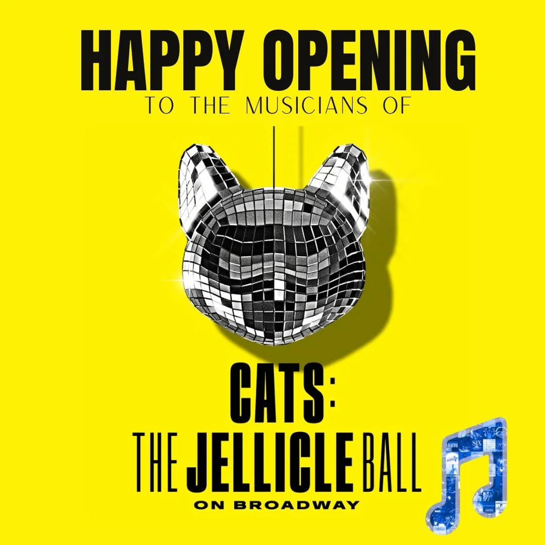 Happy Opening to the musicians, cast, and crew of CATS: The Jellicle Ball! @catsjellicleball @catsthejellicleband