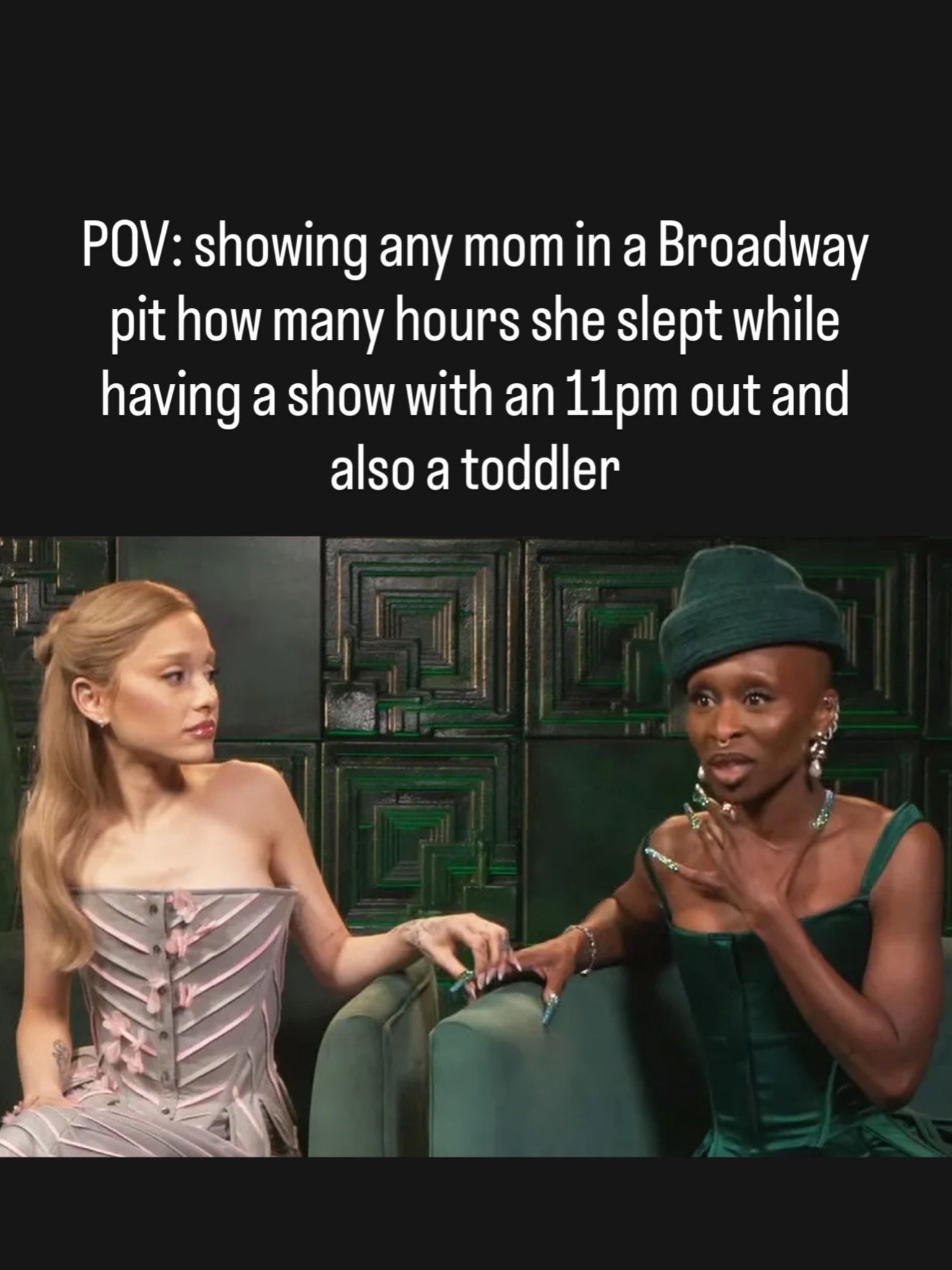 Happy Mother&rsquo;s Day to all our mommas in the Broadway pits! 😍😍 💐 

It&rsquo;s the end of Slide 2 for me&hellip; 🫠😂