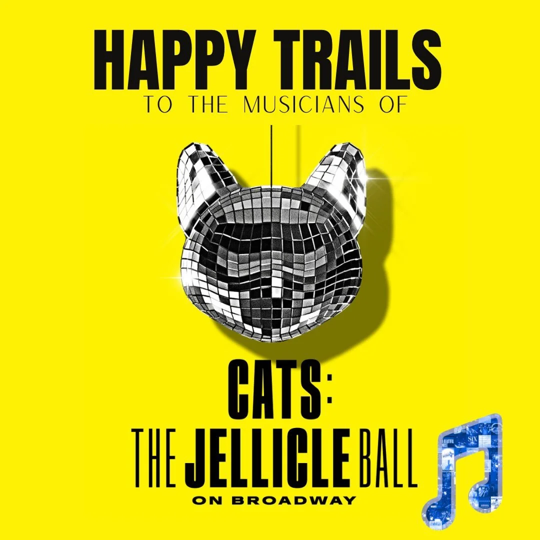 Happy Closing to the musicians, cast, and crew of CATS: The Jellicle Ball!

@catsjellicleball @catsthejellicleband @broadwaymusicians 

#broadwaymusicians #closingnight