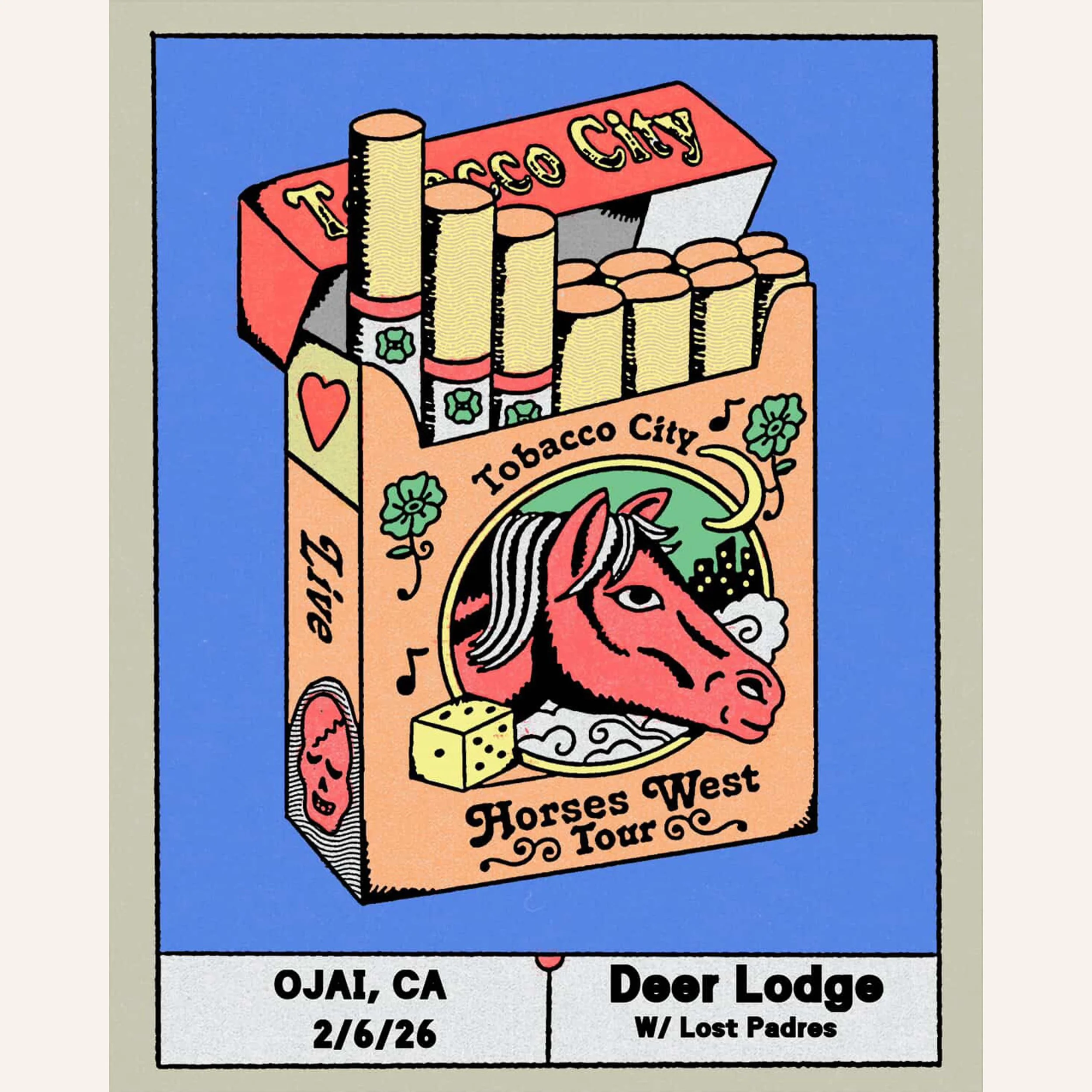 Tobacco City | Lost Padres | 2.6.26 @ 9PM