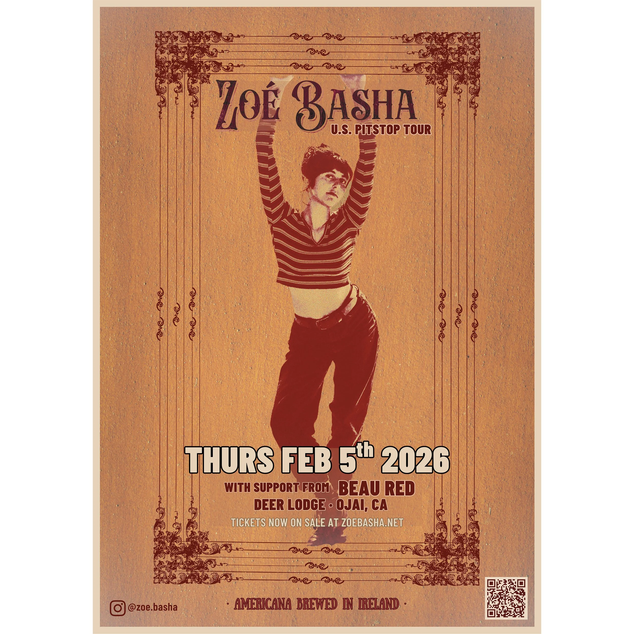 Zoé Basha | The Rose Valley Thorns | 2.5.26 @ 6PM