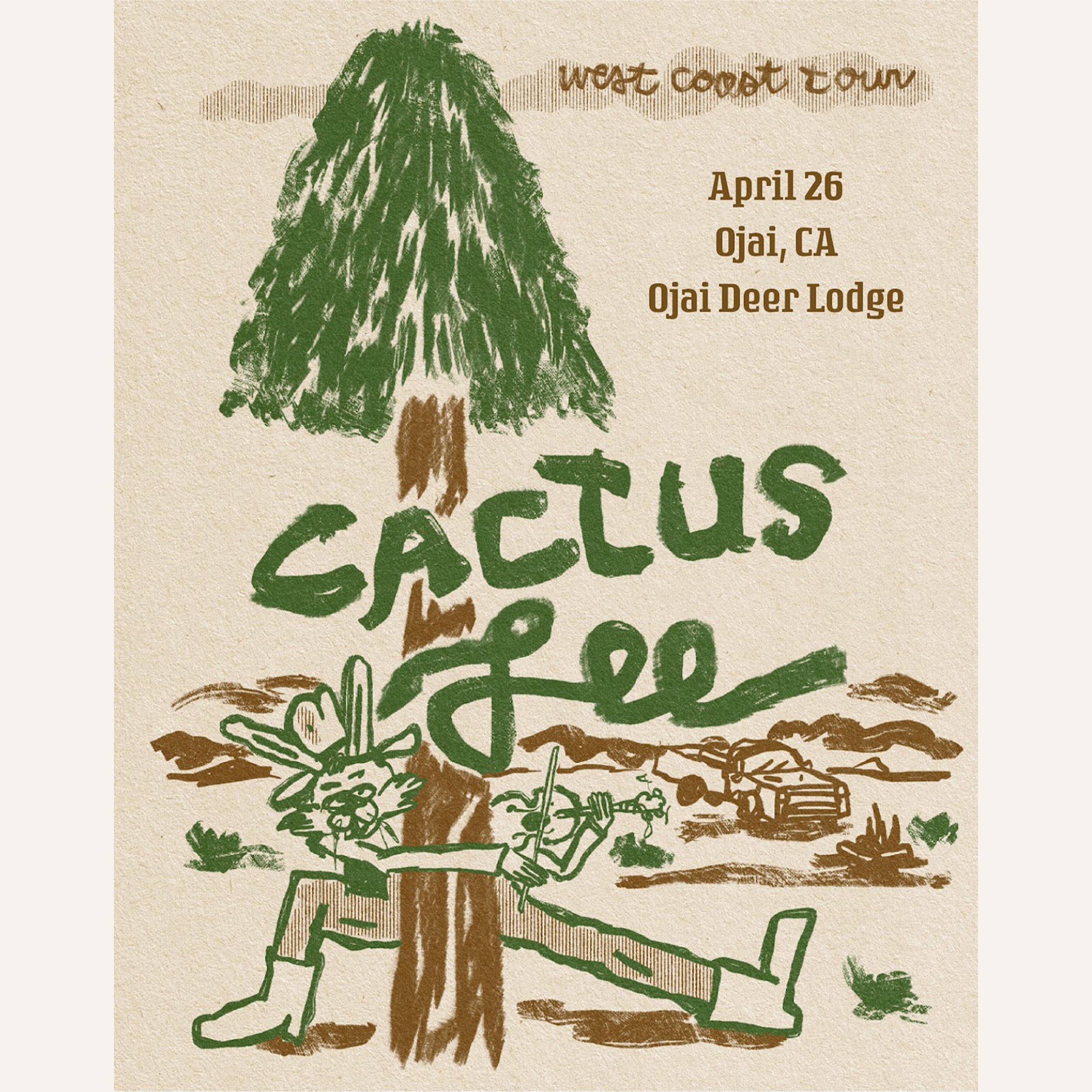 Cactus Lee | Austin Leonard Jones | 4.26.26 @ 7PM