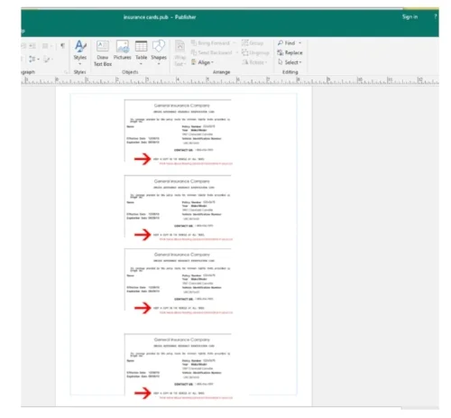 Paste Print Screen capture into word processor or publishing program. Crop the image, and then copy and paste to render number of copies needed.