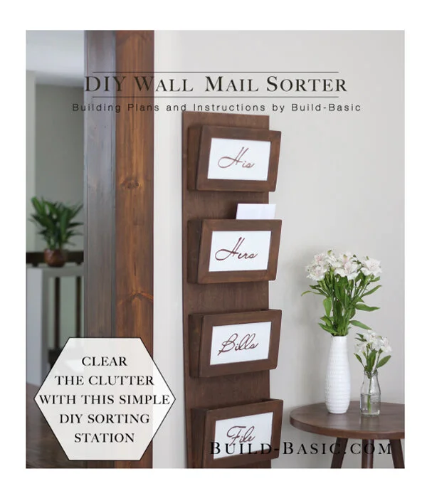 Photo reprinted from Build-Basic.com . If you’re a DIY’er, they have numerous cool step-by-step projects to help you declutter. Caution: don’t get diverted from your main tasks with shiny thing syndrome.