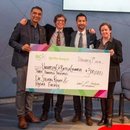 Dr. Steven Rogak won BCIC Ignite Award