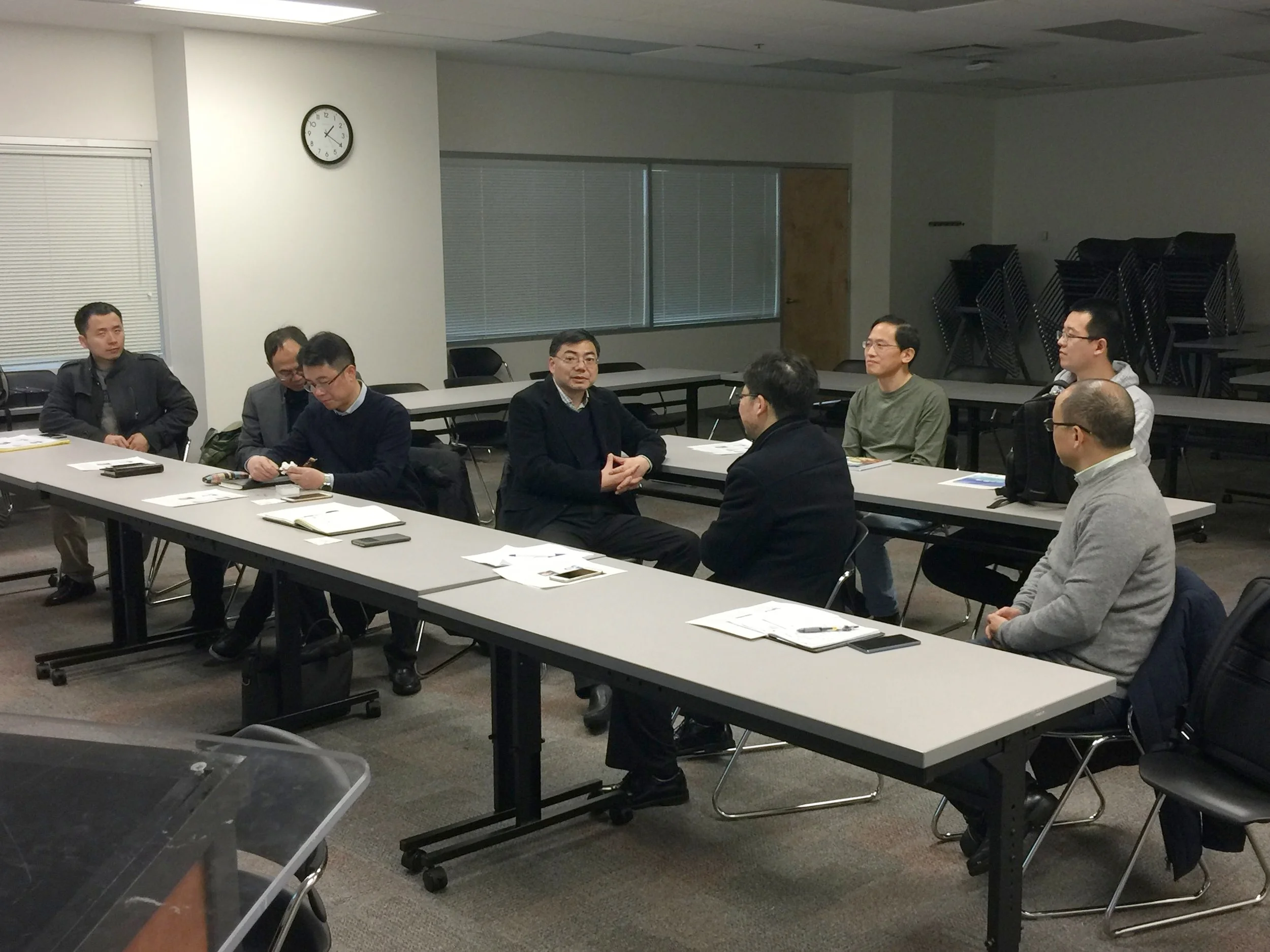 浙江省能源集团代表团访问我中心