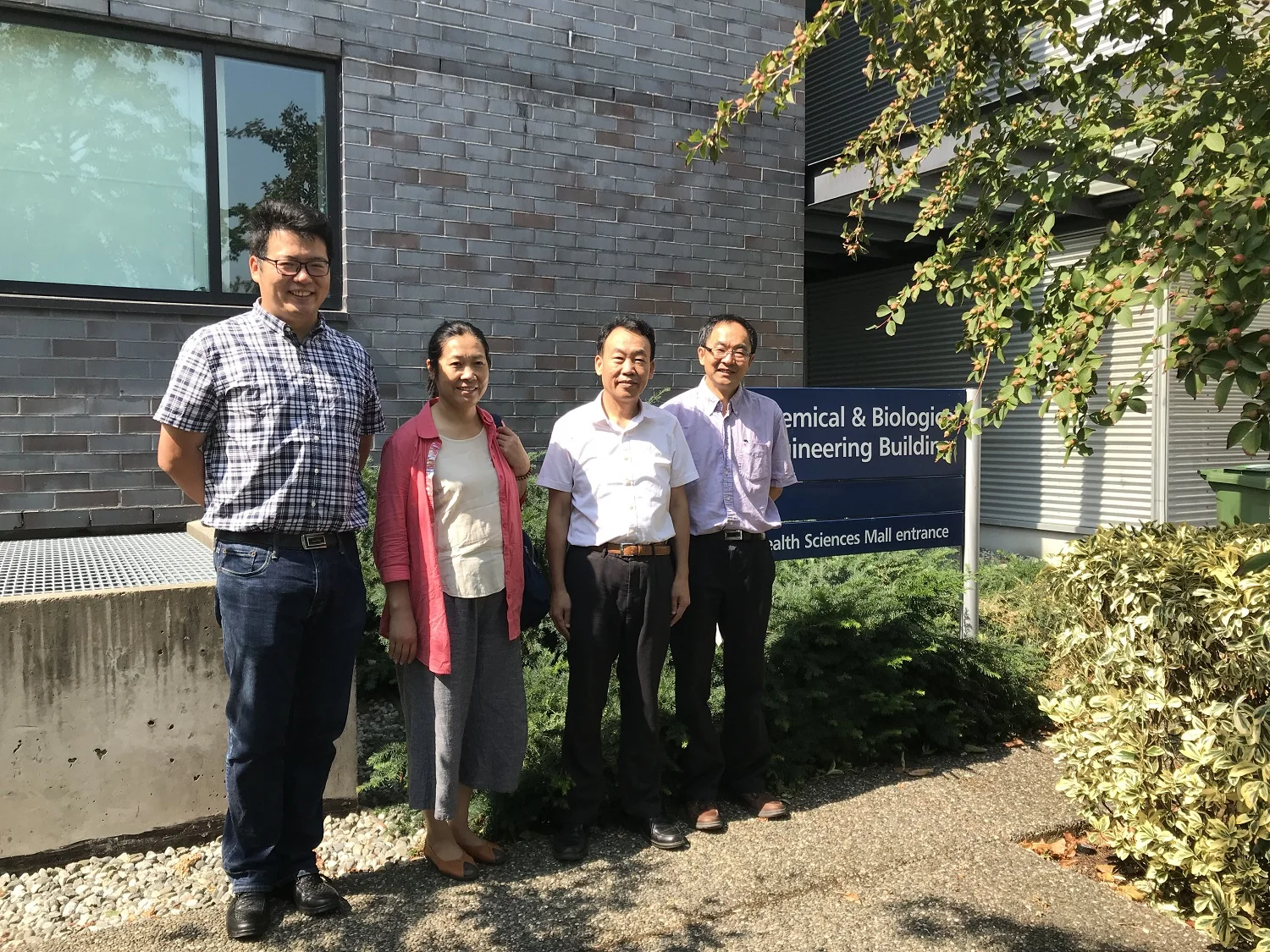 C-CBC Member Changzhu Li and Lijuan Jiang visited UBC and FPInnovations