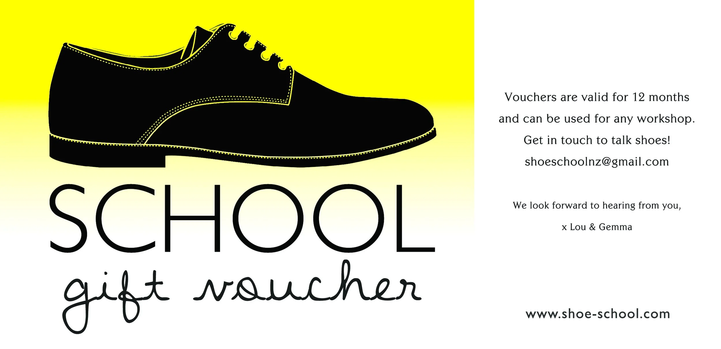shoe voucher
