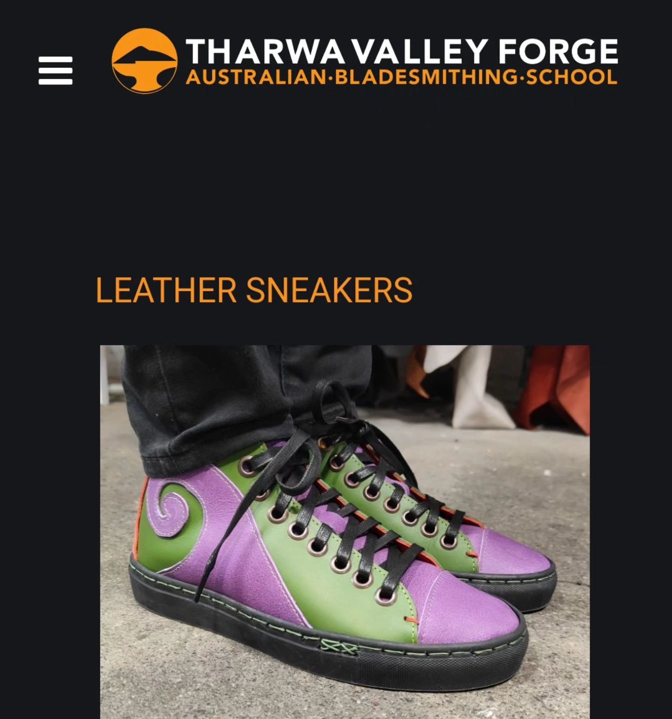 Next week I'll be travelling to @tharwavalleyforge to teach a series of Sneaker workshops. 1 spot has become available to one lucky last Canberrian! Sunday 10th November. I'll post the booking link in the comments below 👇🏻 

#shoemaking #tharwavall
