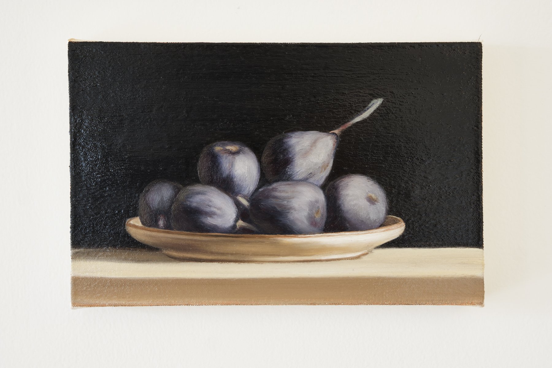 Figs, 2021. Oil on canvas. 7 x 10.5"
