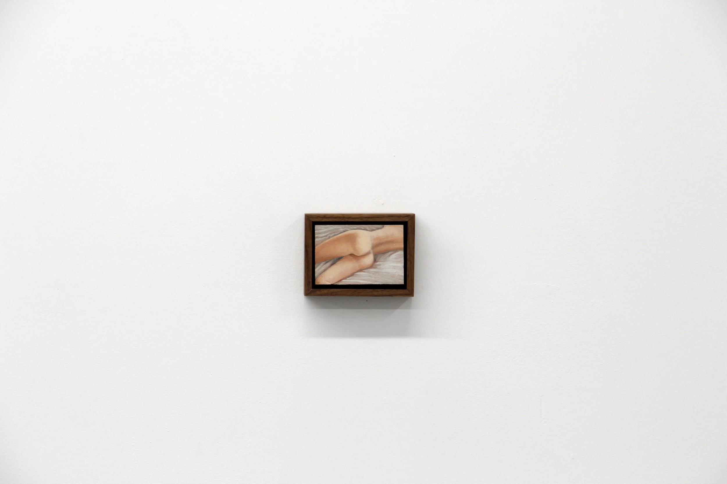 Untitled, 2026. Oil on copper. 2 x 3"