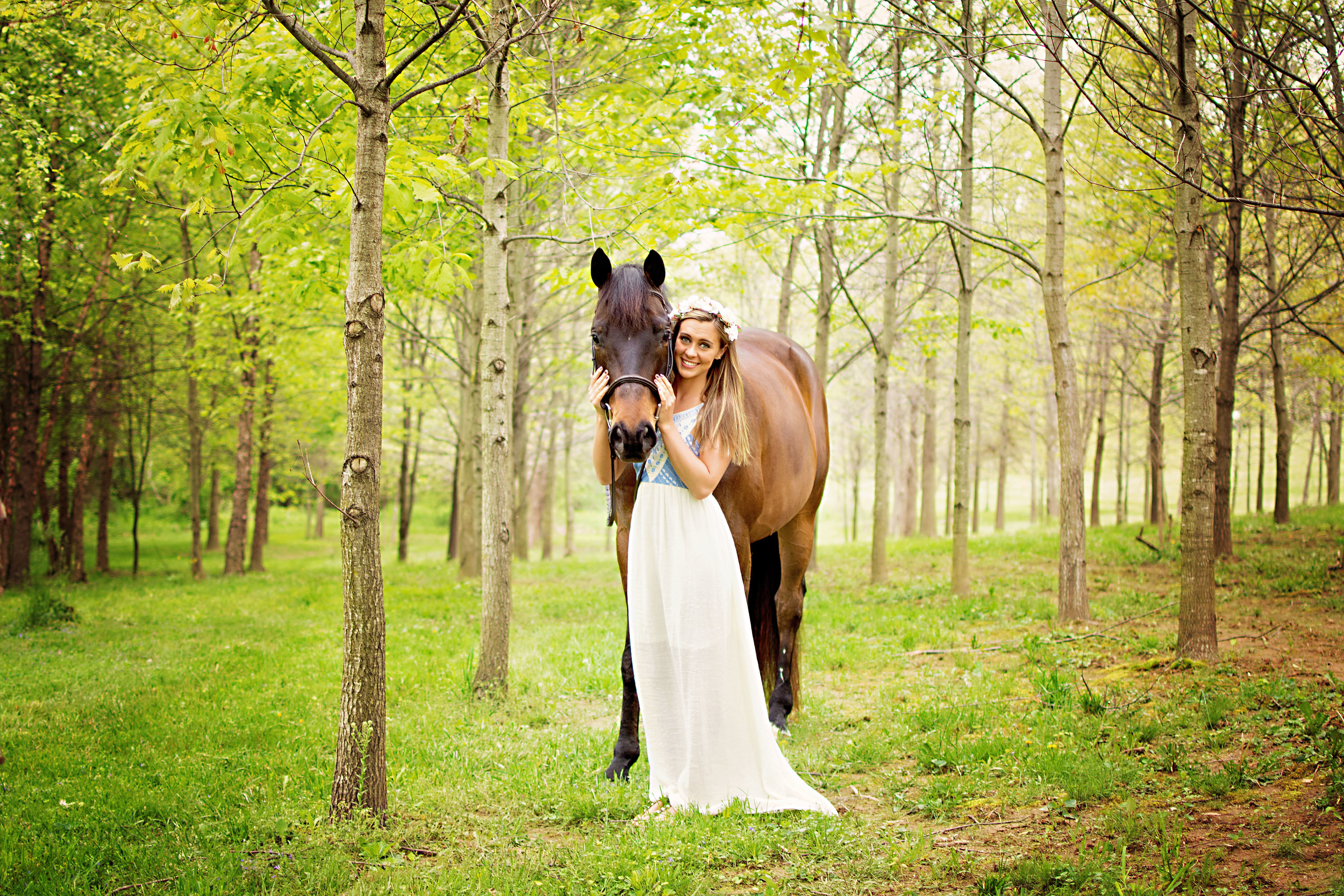 Courtney and Bentley of Hidden Hills Horse Farm