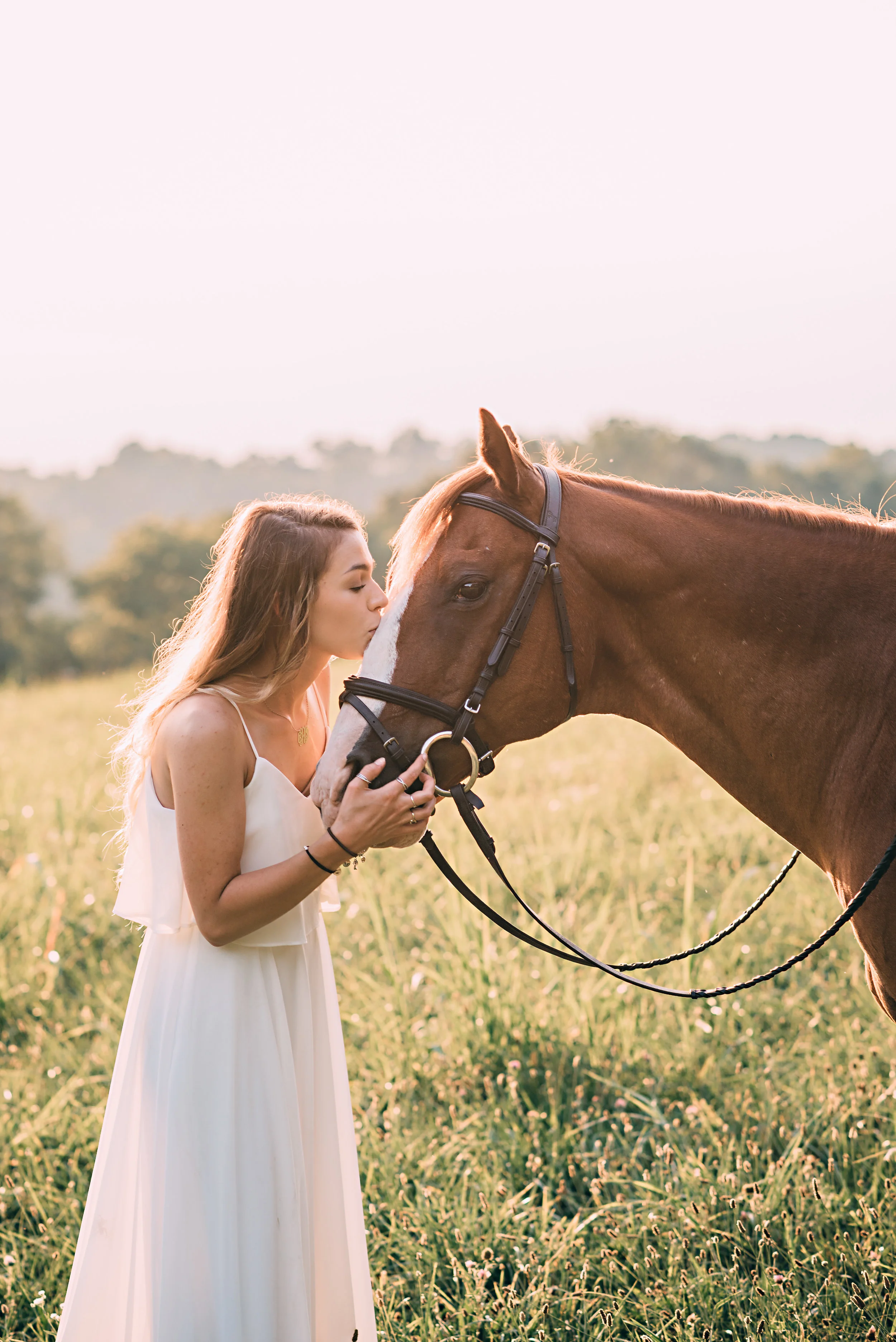 Courtney A. and Tonka Portraits With Horses Equestrian Session