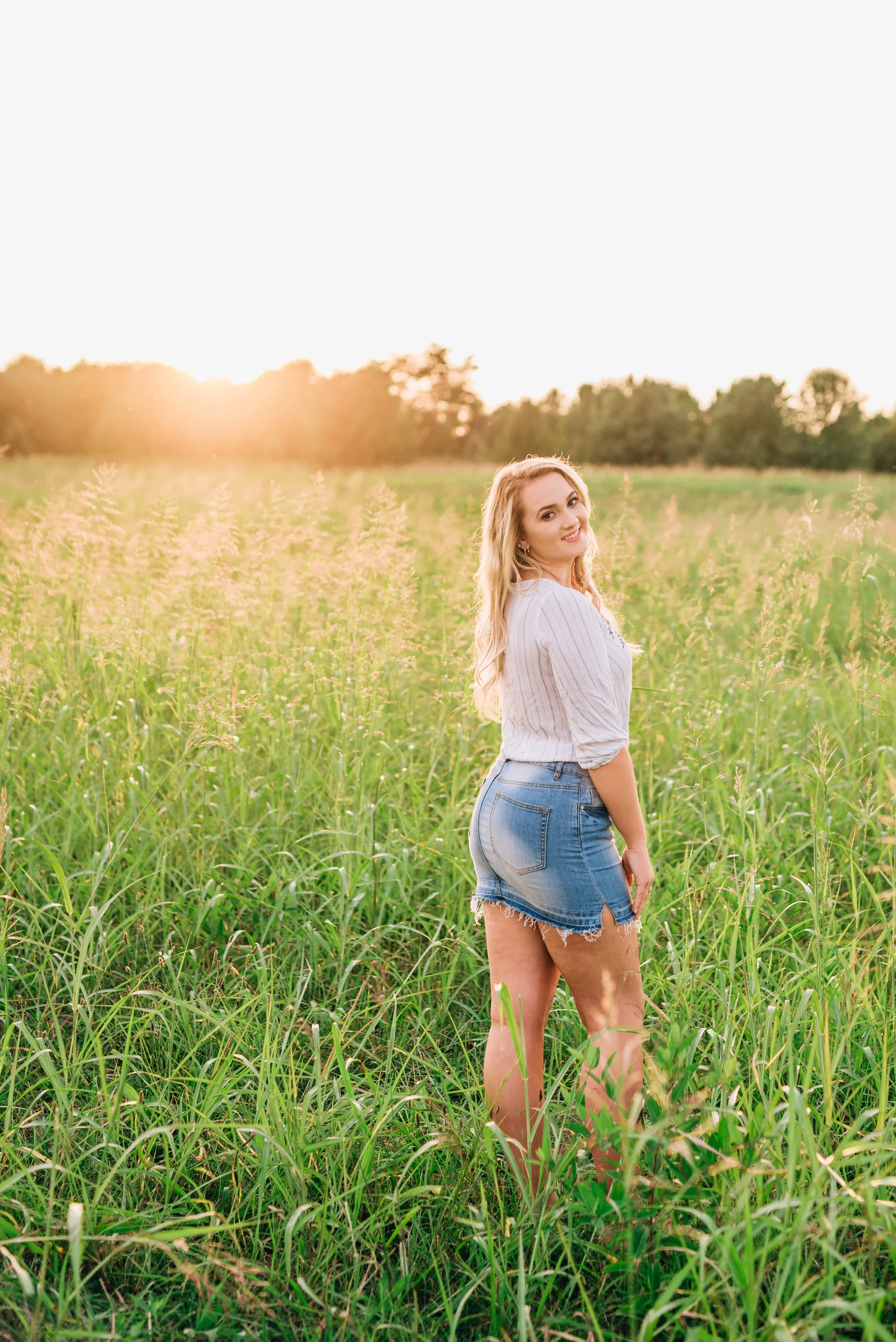 Frederick Maryland Senior Portrait Photographer Logan W. Winters Mill