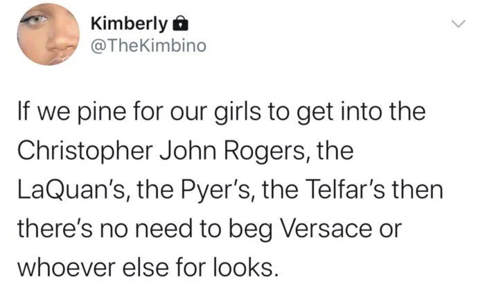 Supporting black brands -