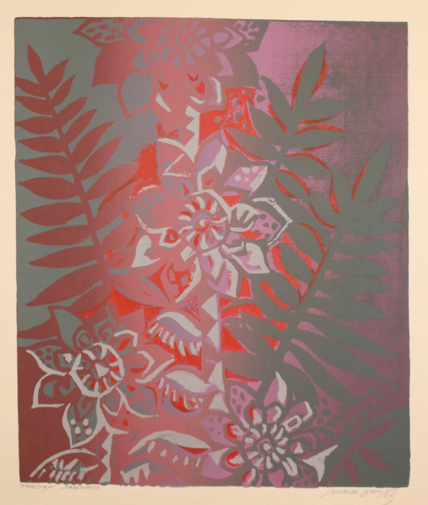 Tapestry (screenprint)