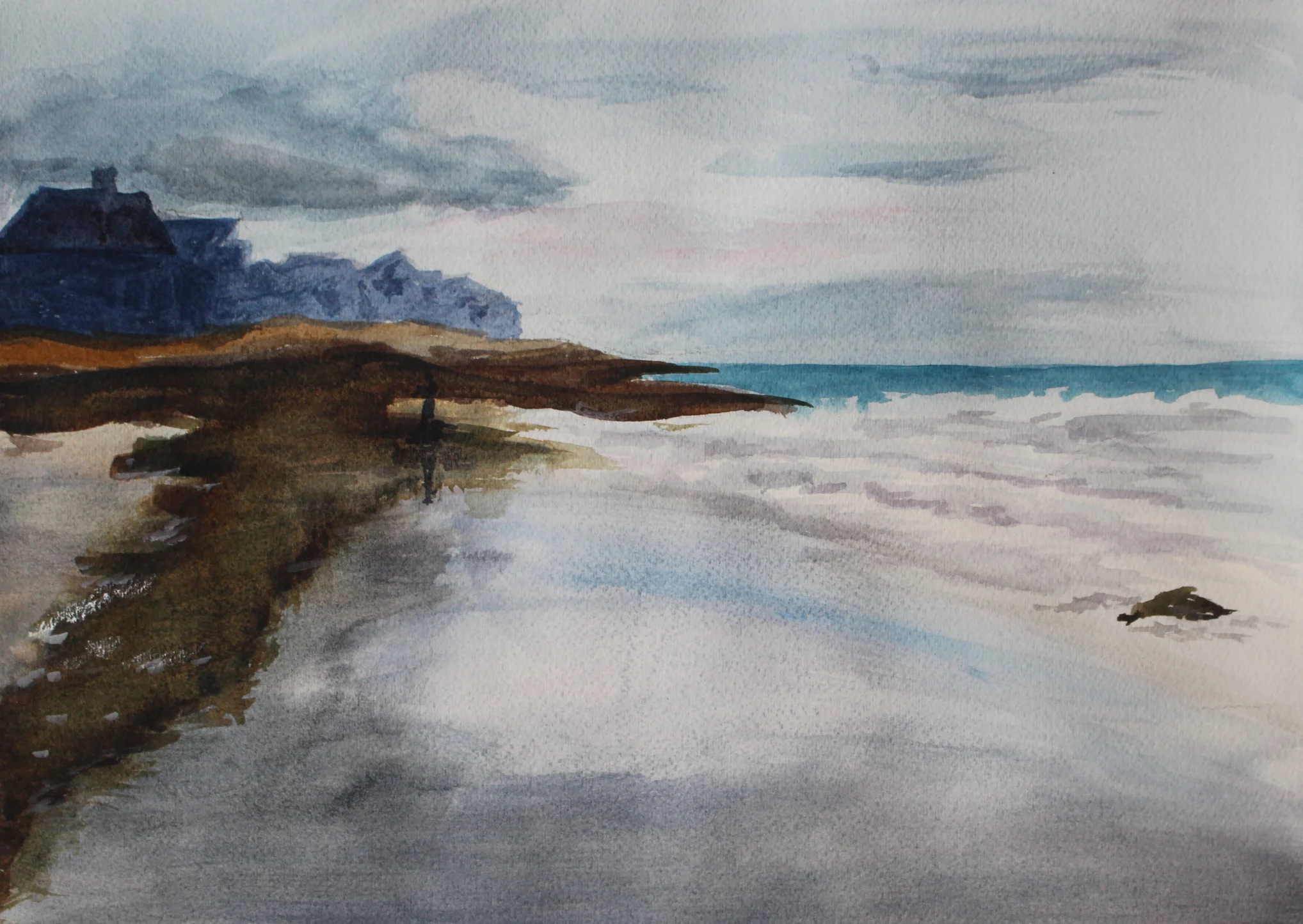 Winter Tide (10" x 14")