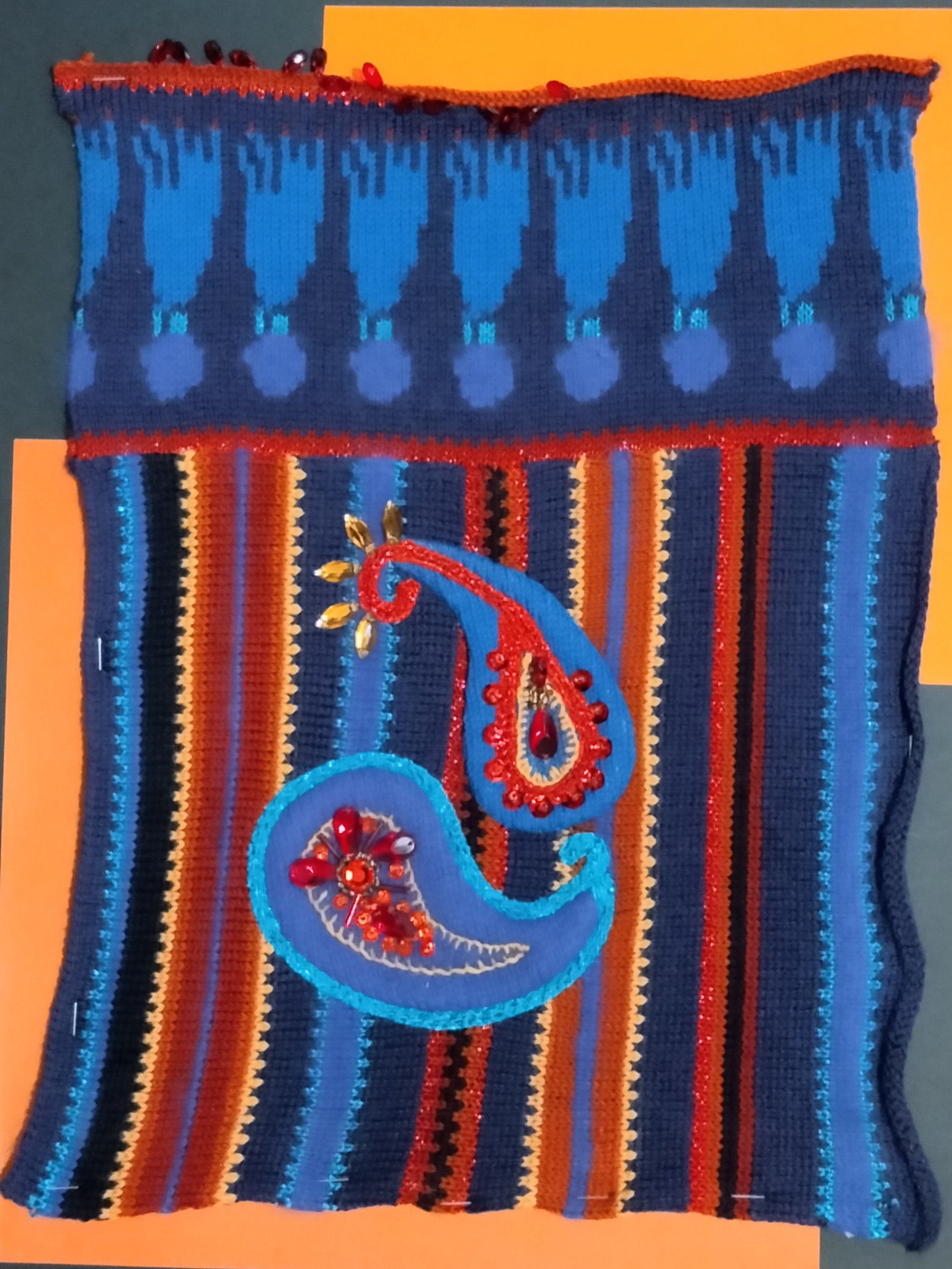 Blue Paisleys