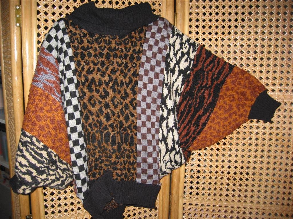 Knitted Fairisle Pullover, 1980s
