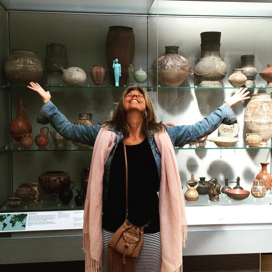 At the Victoria and Albert Museum in London. I should have brought my sleeping bag.