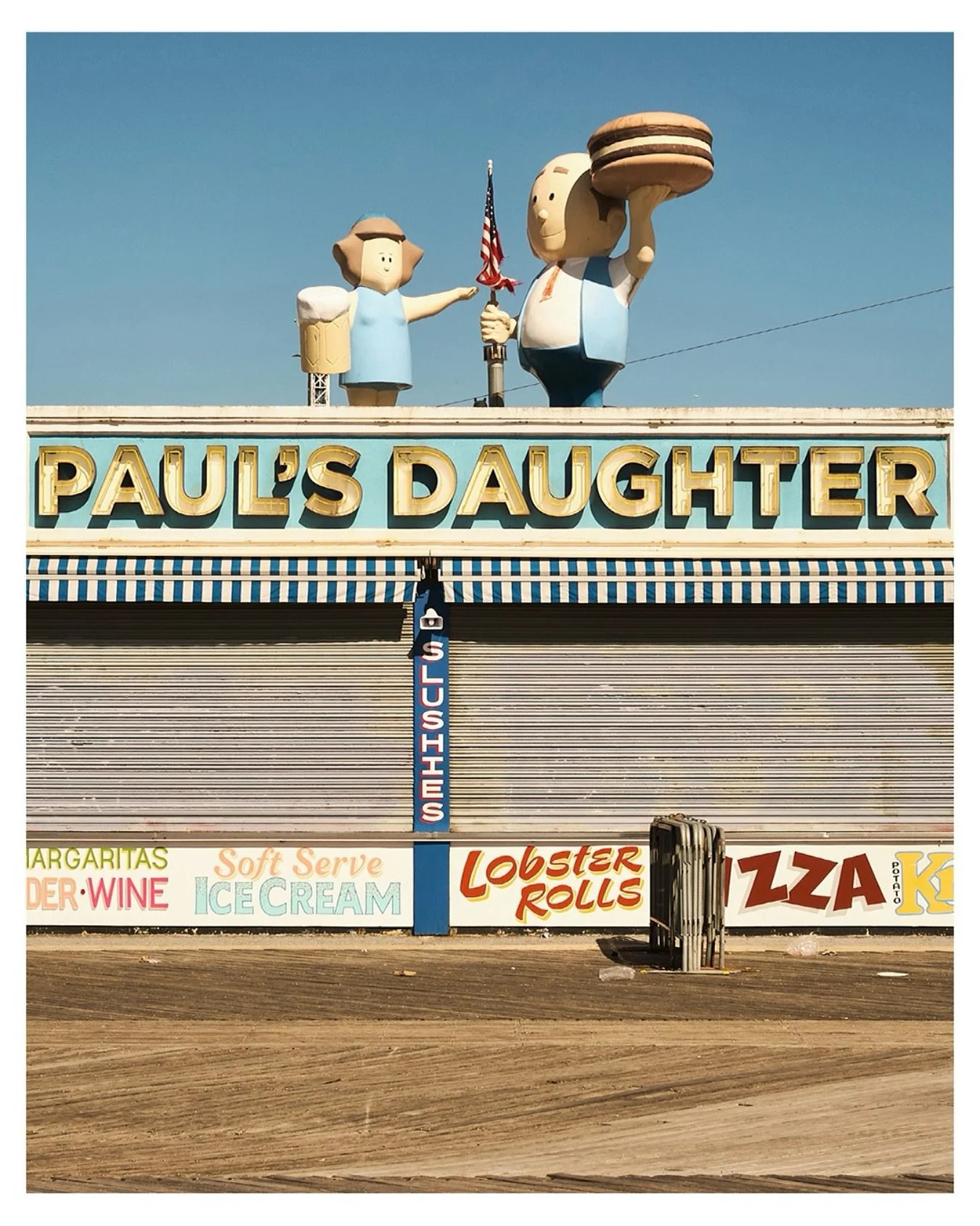 Paul had a daughter, she drank beer.