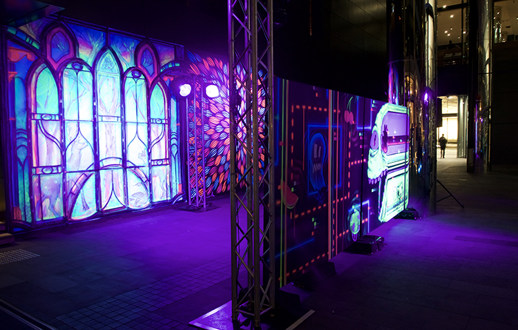 Neon Laneway