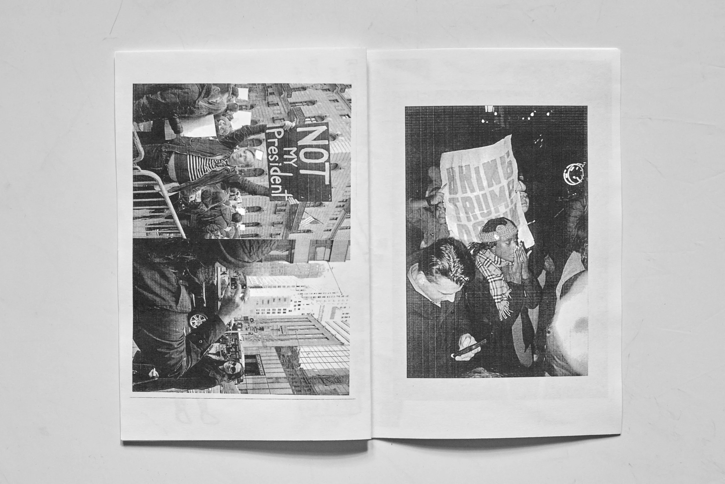 DEMONSTRATE - A Mini Zine by Gasoline