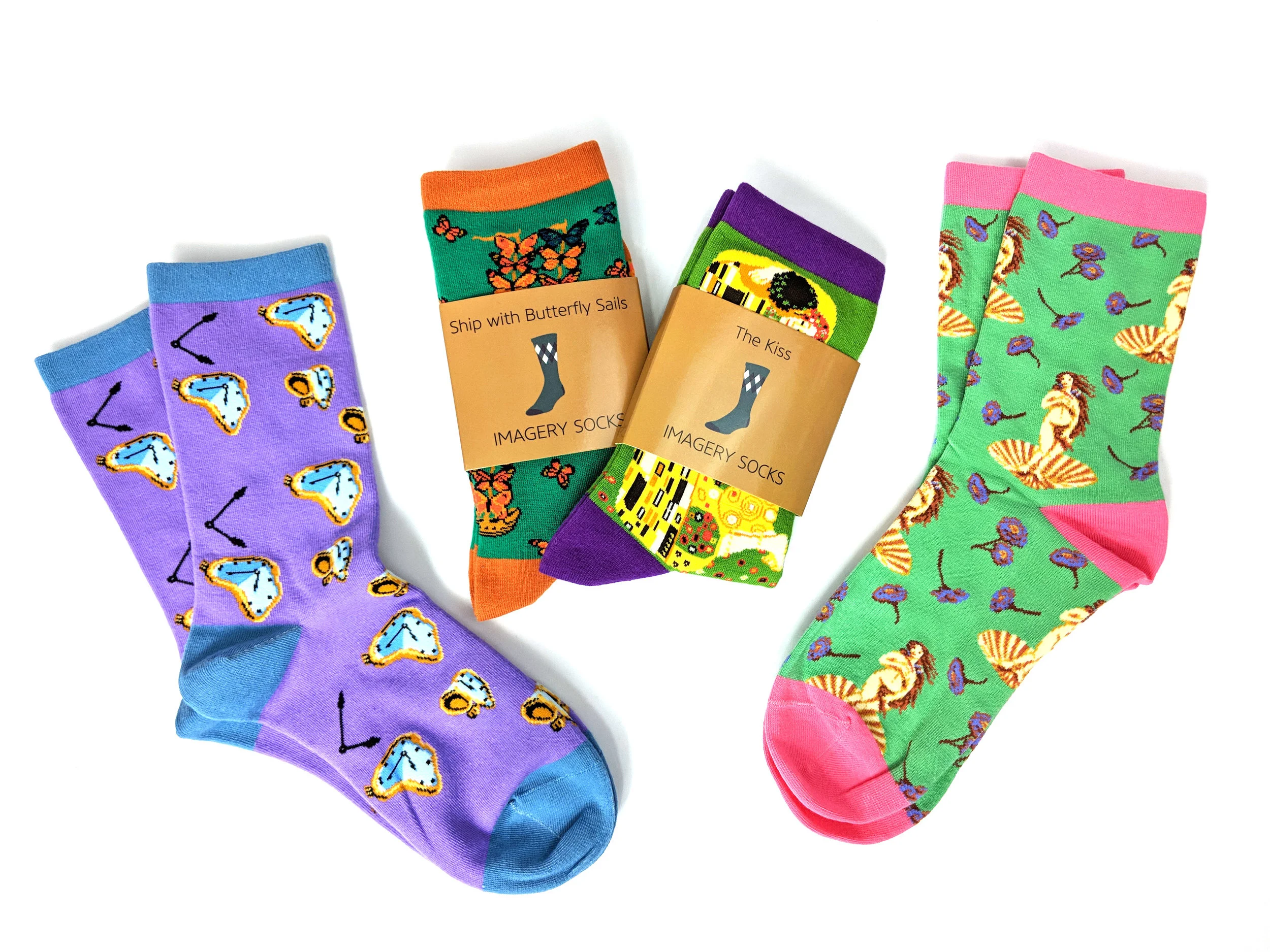 Imagery Socks shown in packaging - Photo Credit: The Sock Review
