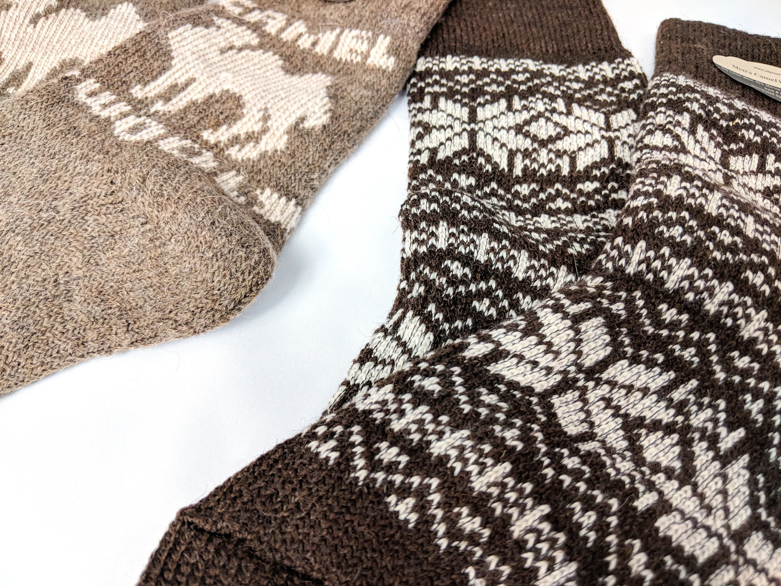 A close-up of the beautiful detailing in the sock - Photo Credit: The Sock Review