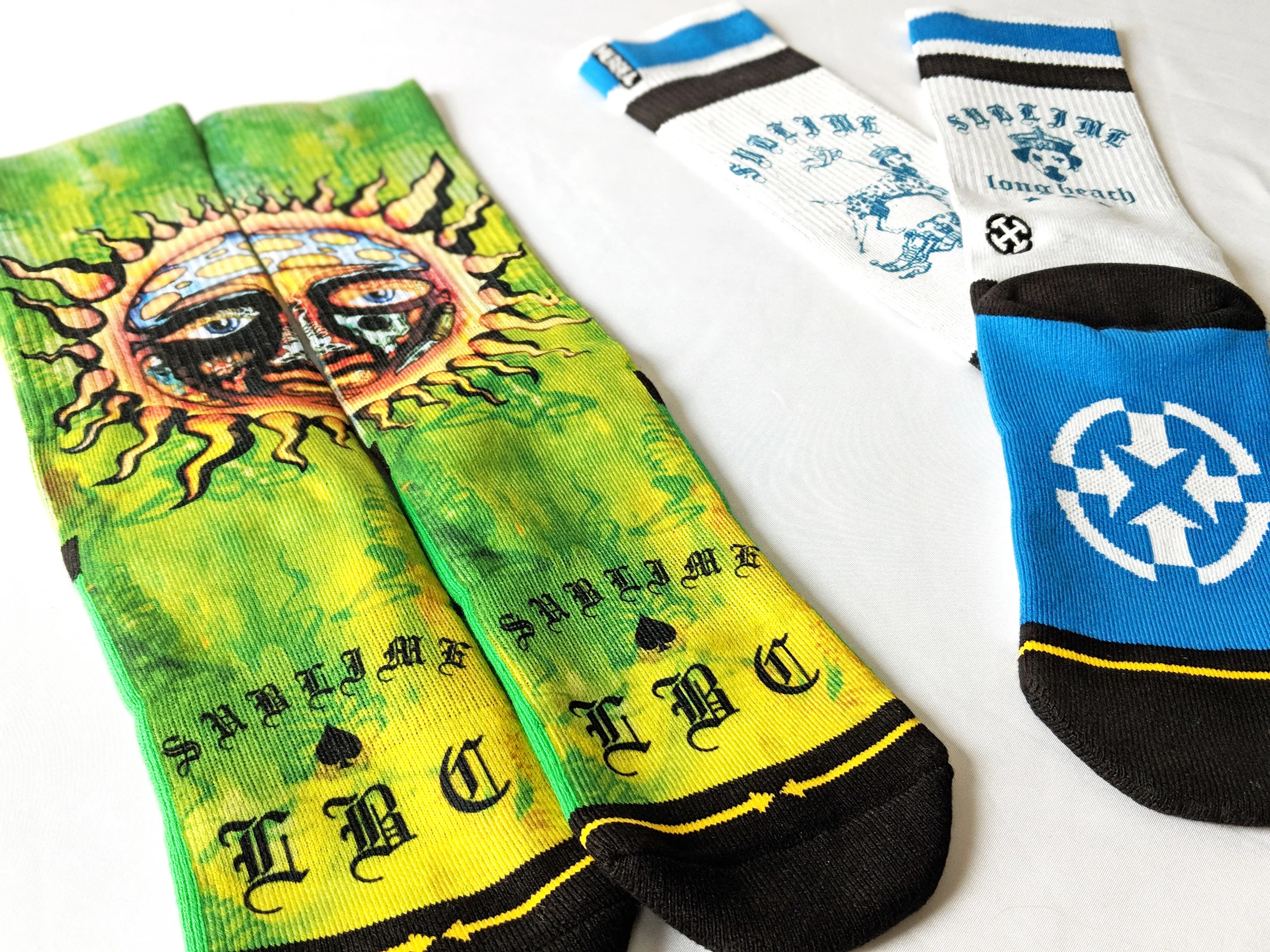 A dramatic shot for some very studio-worthy socks. Photo Credit: The Sock Review