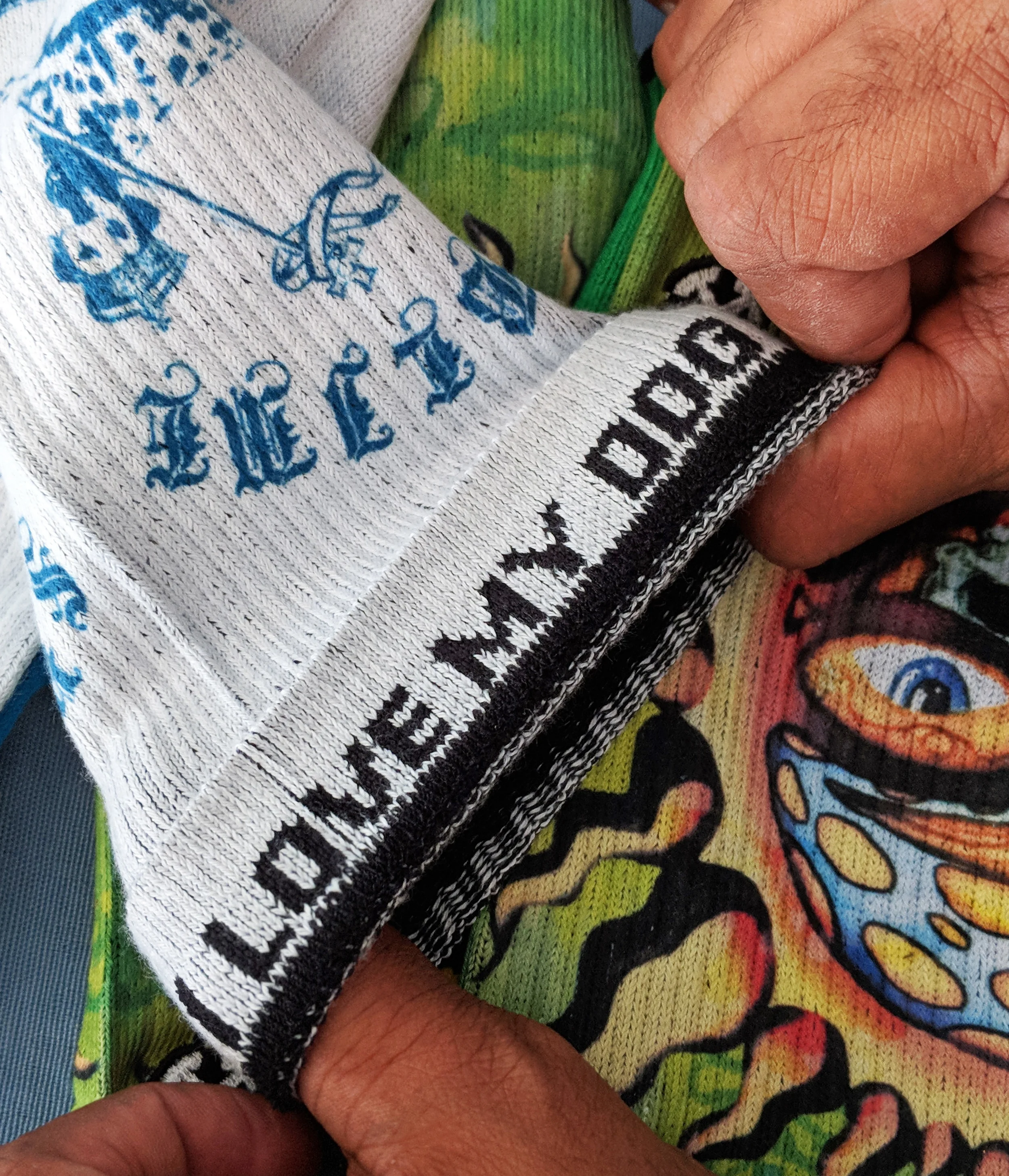 All in the details..."I Love My Dog" as a hidden message. Photo Credit: TSR