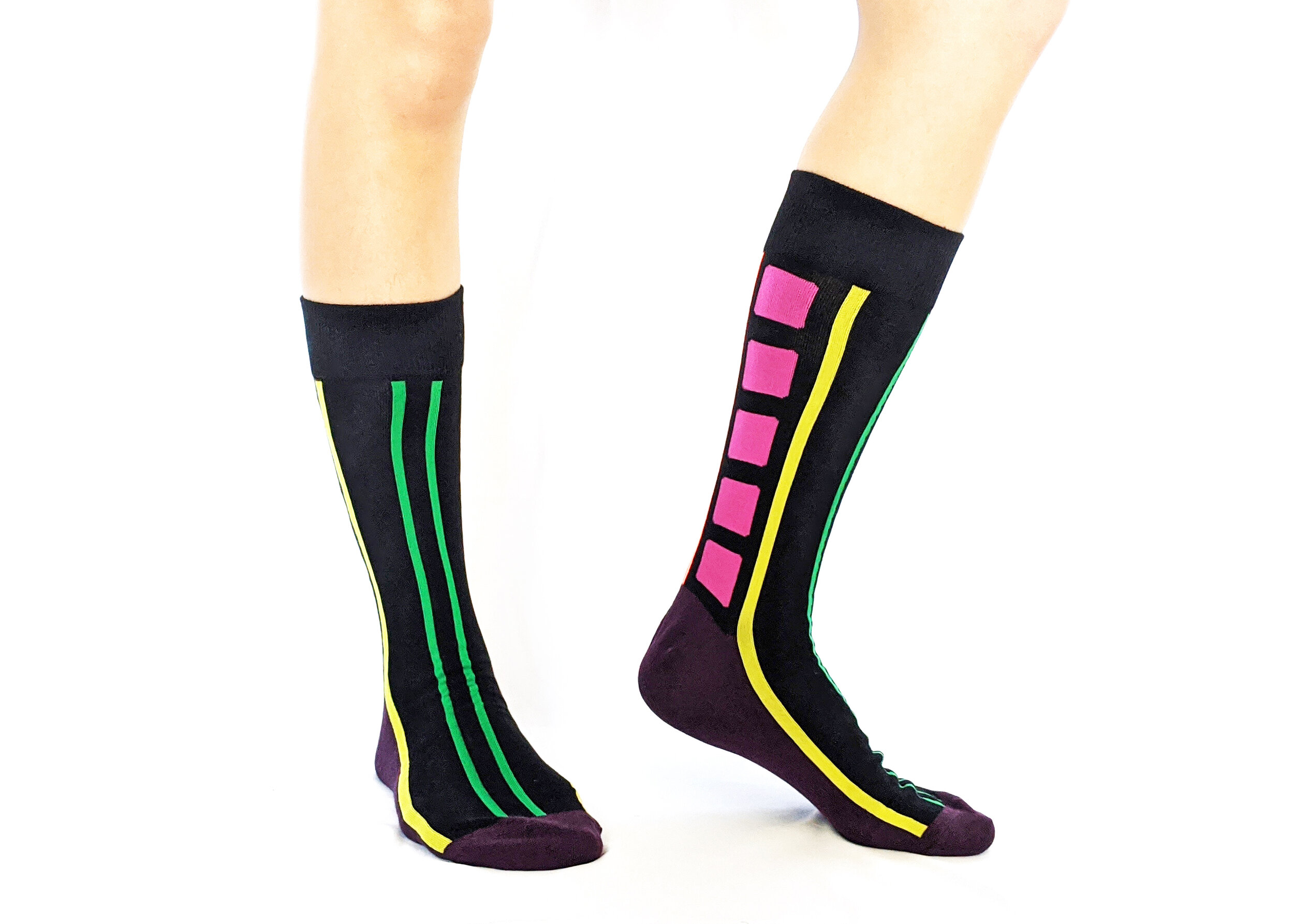 Womens Stockings Daily Sunny Power High Boot Socks 