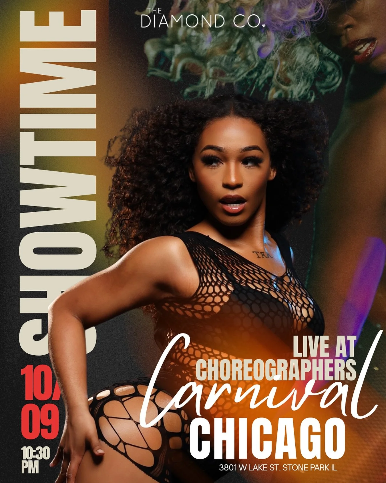 Showtime 📸

Catch The Diamond Co. live at Carnival Chicago this Thursday!
It&rsquo;s going down &mdash; 10/09 at 10:30PM